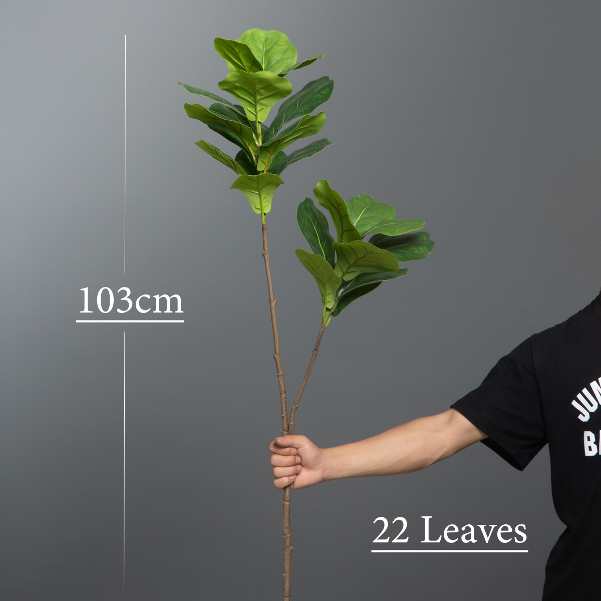 103cm/132cm Artificial Ficus T - Rubber Plant Ficus ulasan dan harga