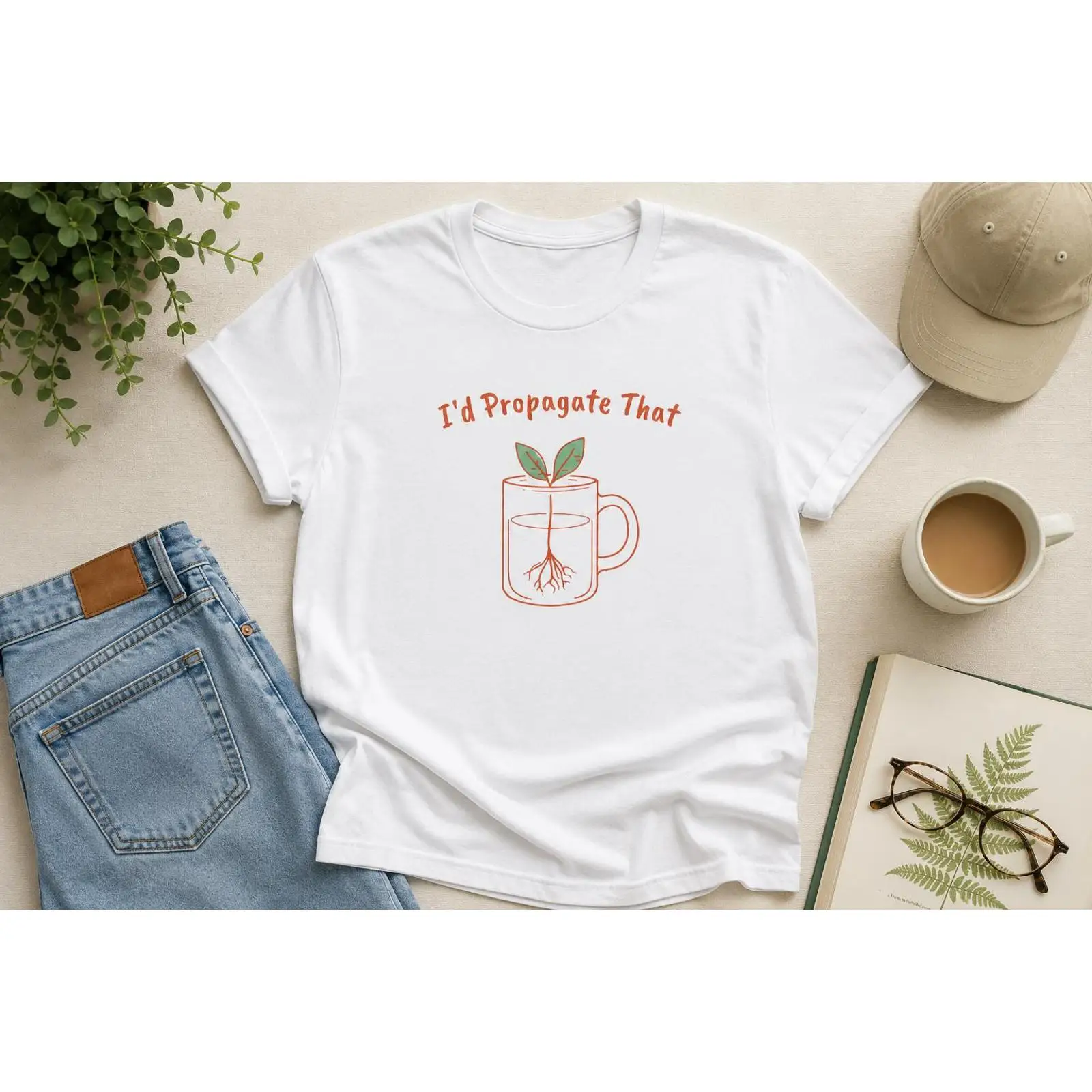I'd Propagate That Funny Plant - Plant Parent Shirt ulasan dan harga