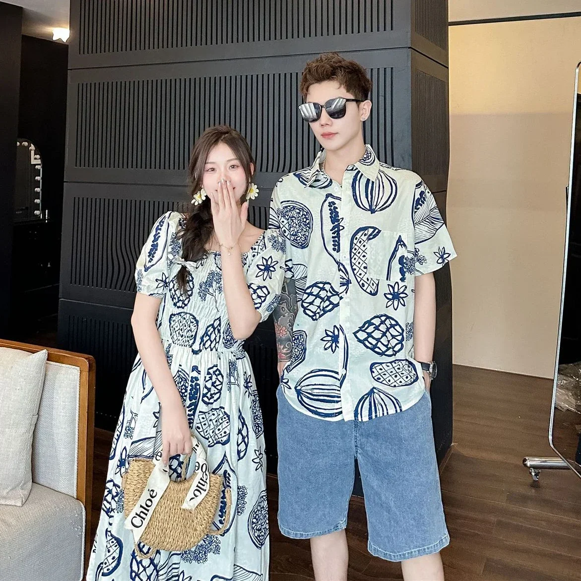 Women Smock Dresses Korean Sis - Plant Parent Shirt ulasan dan harga