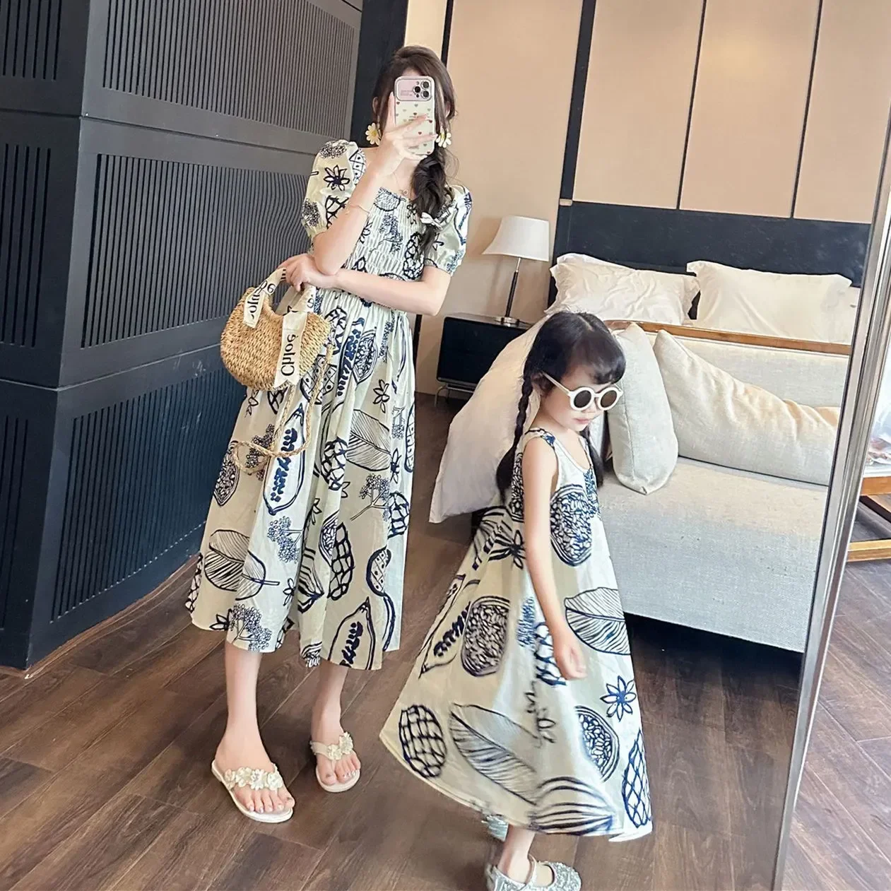 Women Smock Dresses Korean Sis - Plant Parent Shirt ulasan dan harga