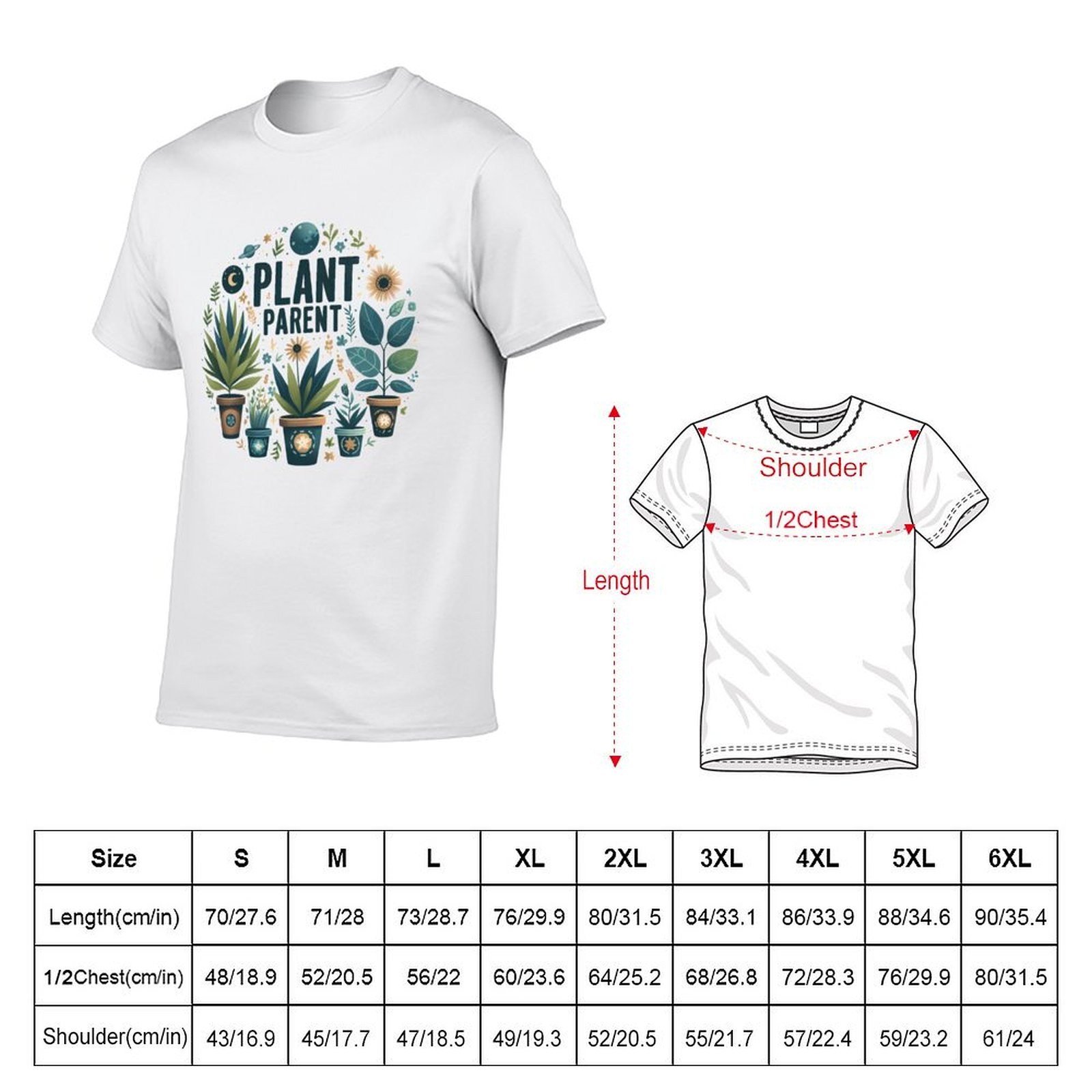 Plant parent T-Shirt Plus Size - Plant Parent Shirt ulasan dan harga