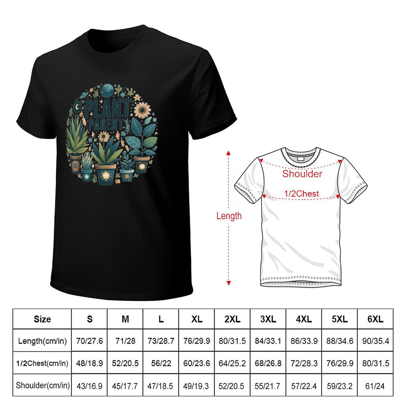 Plant parent T-Shirt Art Patte - Plant Parent Shirt ulasan dan harga